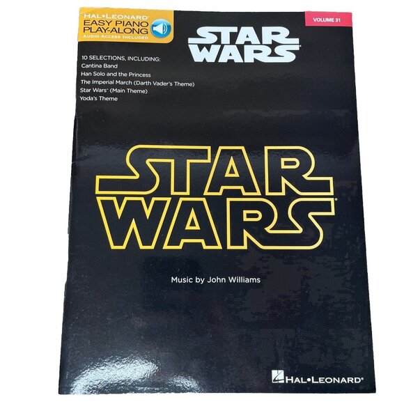 Other - Star Wars Sheet Music Easy Piano Play-Along Book and Audio Vol. 31 Hal Leonard